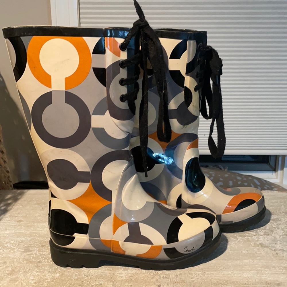 Coach Rainboots